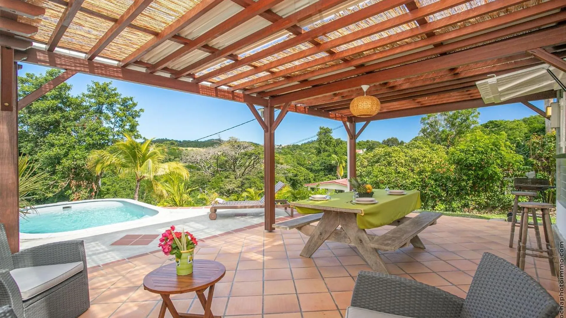 Dom wakacyjny Sunny Bungalow Croisee Decius Martynika